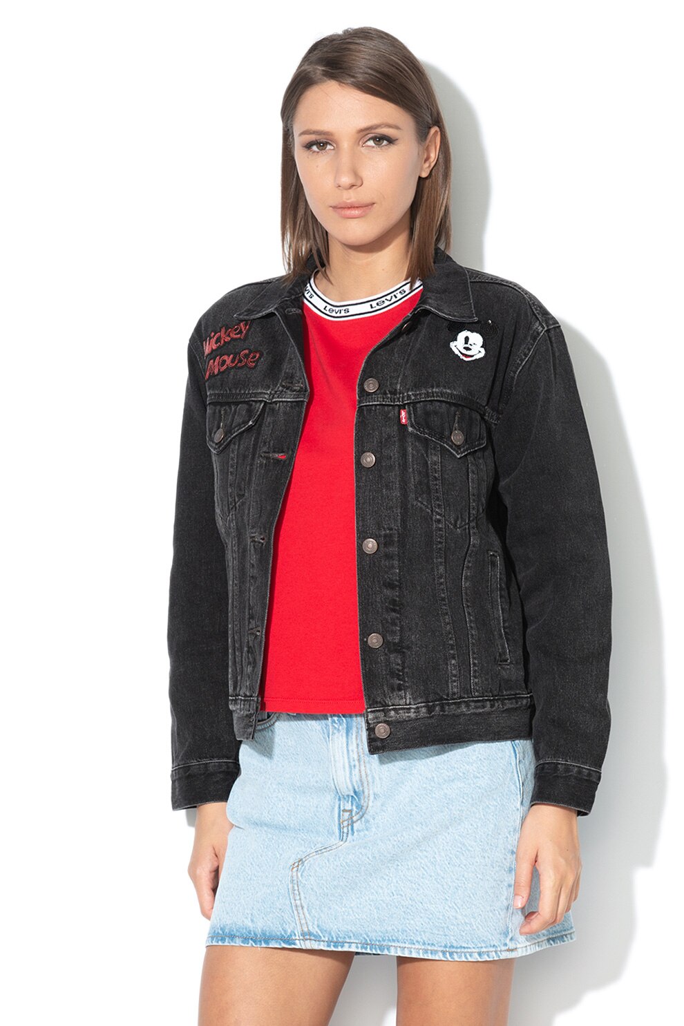 geaca de piele levis