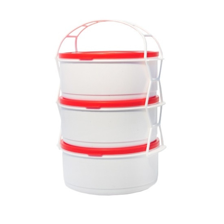 Recipient alimentar, Bradu, 3 piese