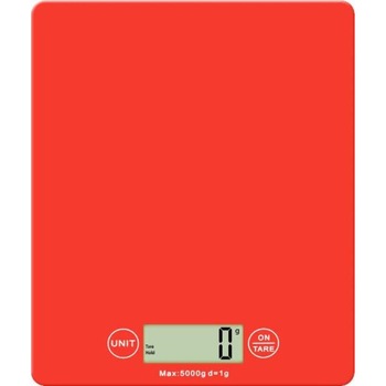 Cantar digital de bucatarie,max 5 kg,rosu,Vivo Cantar digital de bucatarie,max 5 kg,rosu,Vivo