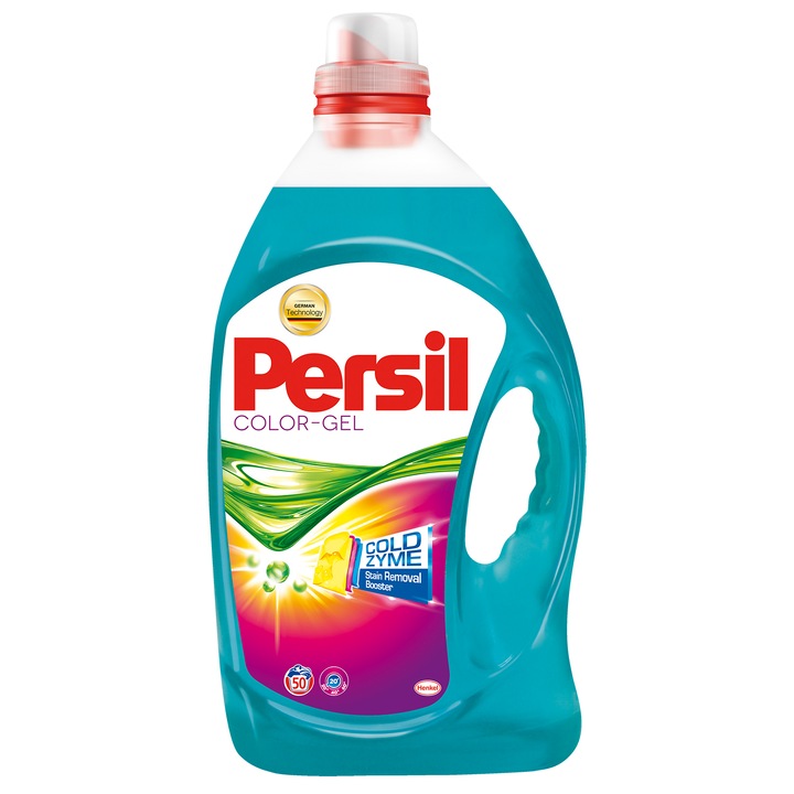 Persil Gel Color Mosószer, 50 mosás, 3.65L