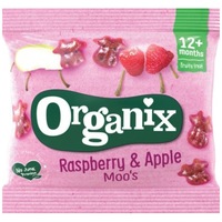 Jeleuri Bio Organix cu Mere si Zmeura, 12 g, de la 12 luni