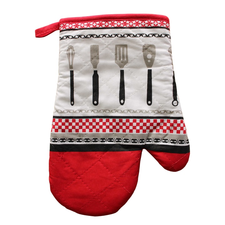 Кухненска ръкавица Duratex с магнит, 27 см, Дизайн 3