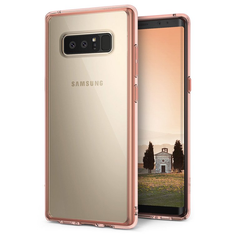 Husa de protectie Ringke Fusion pentru Samsung Galaxy Note 8 N950, Roz