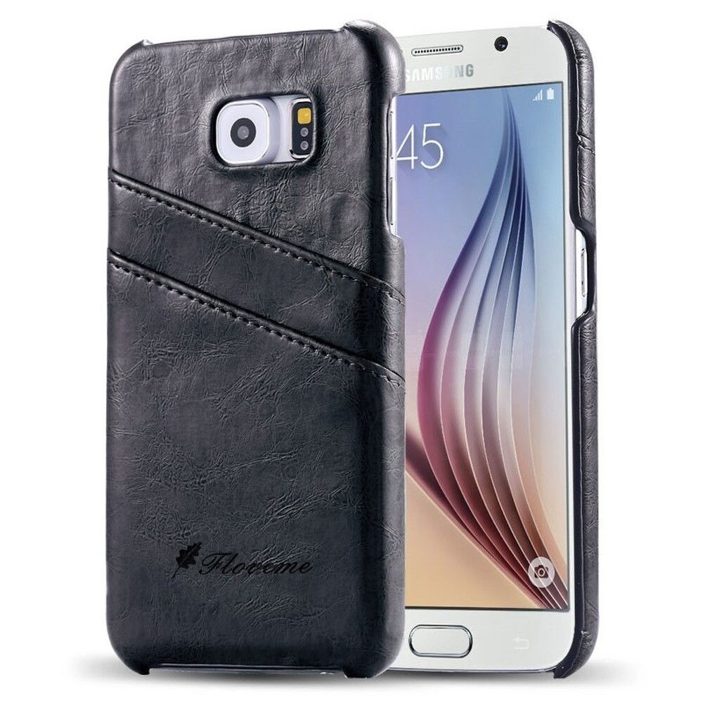 Husa piele Fashion Case Samsung S6 - negru