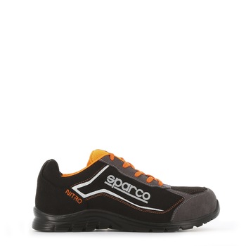 Pantofi protectie S3, SPARCO Nitro, gri cu portocaliu, talpa anti-perforare, bombeu compozit, microfibra, marimea 44 Pantofi protectie S3, SPARCO Nitro, gri cu portocaliu, talpa anti-perforare, bombeu compozit, microfibra, marimea 44