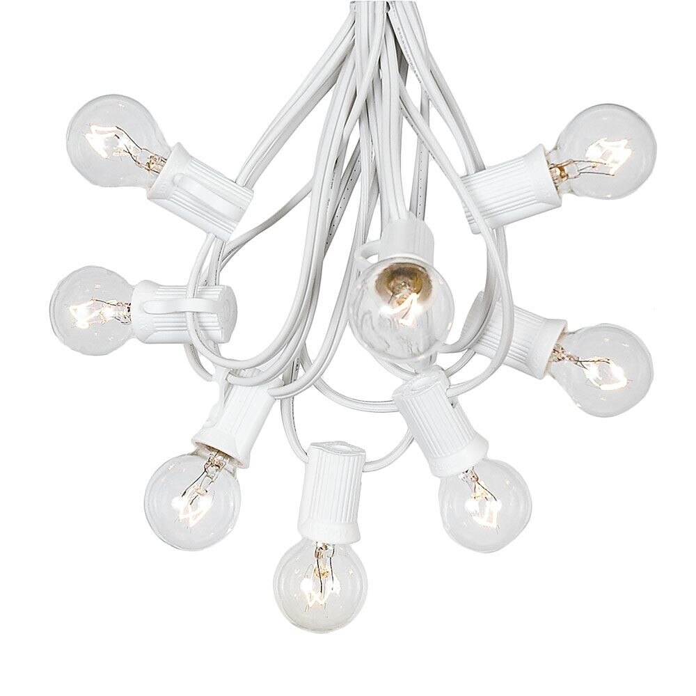 Instalatie Craciun, 10 LED-uri albe cu lumina calda, 5 m, interior / exterior