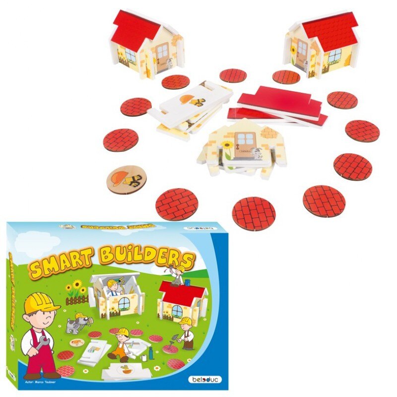 Joc educativ Constructorul Inteligent Beleduc, maxim 4 jucatori