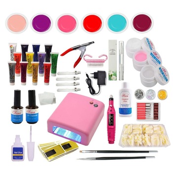 Kit unghii tehnice cu Gel color si Primer Unghii Kit unghii tehnice cu Gel color si Primer Unghii