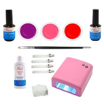 Kit unghii tehnice cu Gel color si Lampa UV Kit unghii tehnice cu Gel color si Lampa UV
