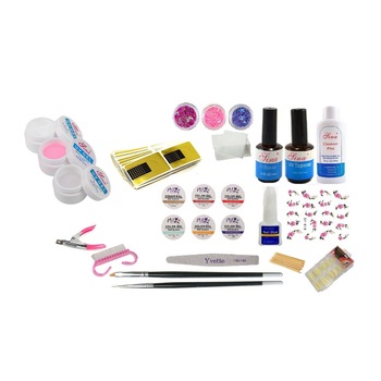 Kit unghii false cu gel fara Lampa UV Kit unghii false cu gel fara Lampa UV