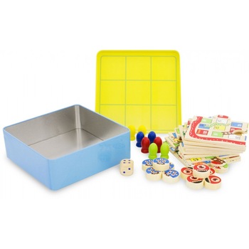 Cutie 2 jocuri, joc cu zar, x si 0 Cutie 2 jocuri, joc cu zar, x si 0