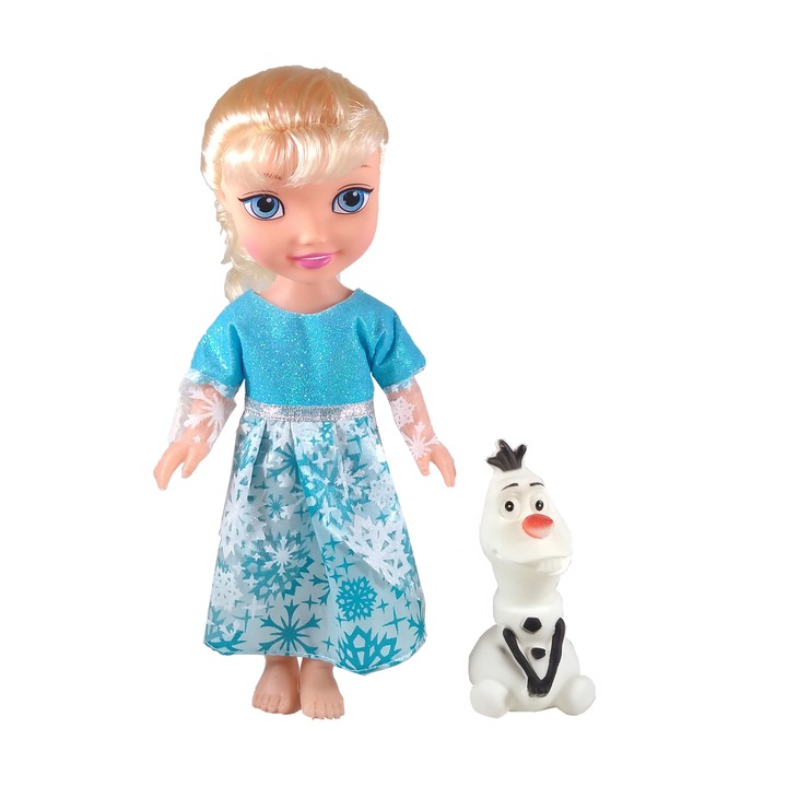 Set 2 papusi Frozen ,Elsa si Olaf , canta Let it Go