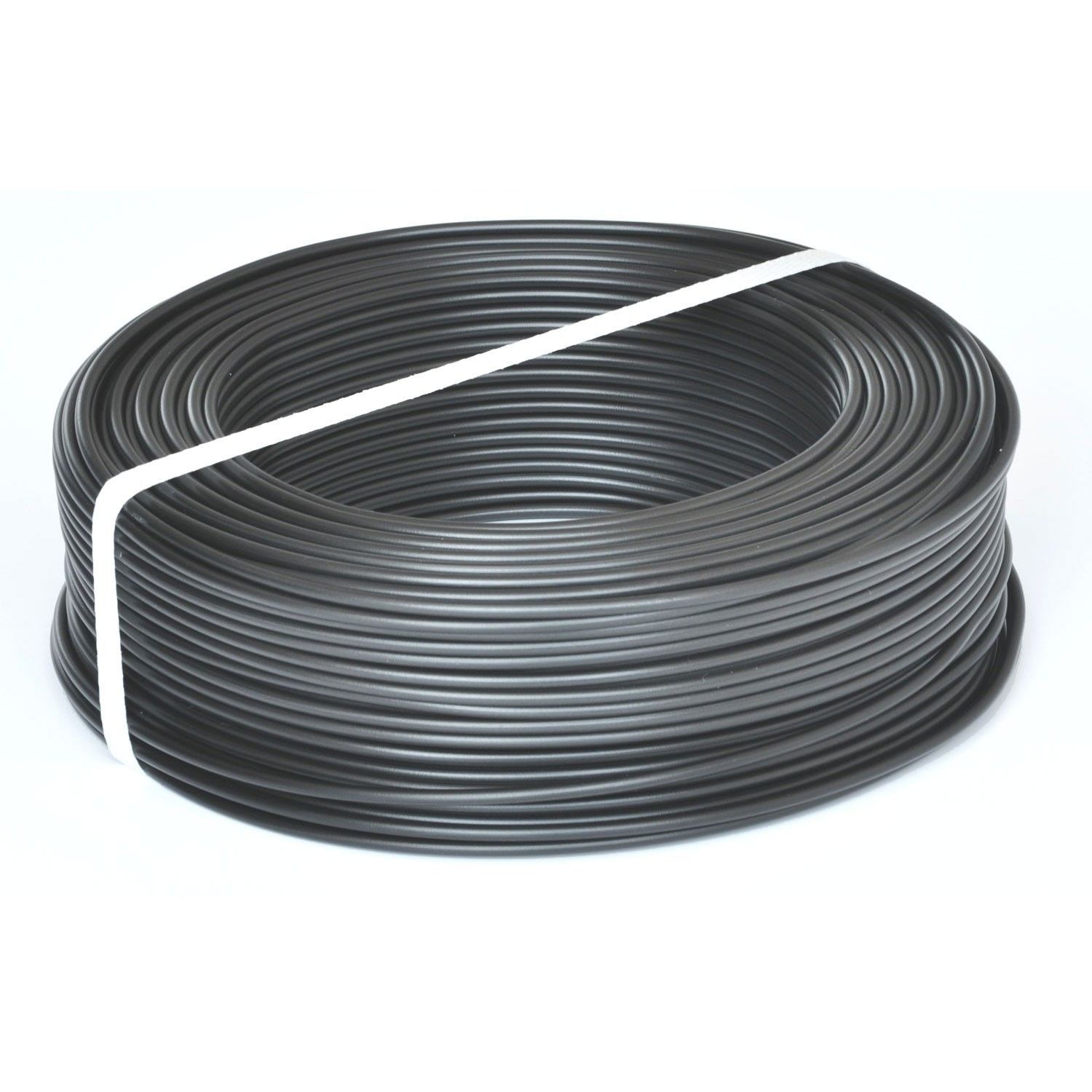 Conductor electric OEM FY 4, rola 100m, Negru