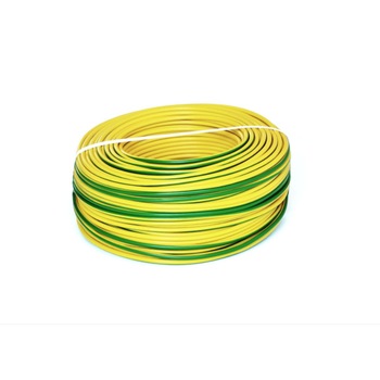 Conductor electric OEM FY 1.5, rola 100m, Verde Conductor electric OEM FY 1.5, rola 100m, Verde