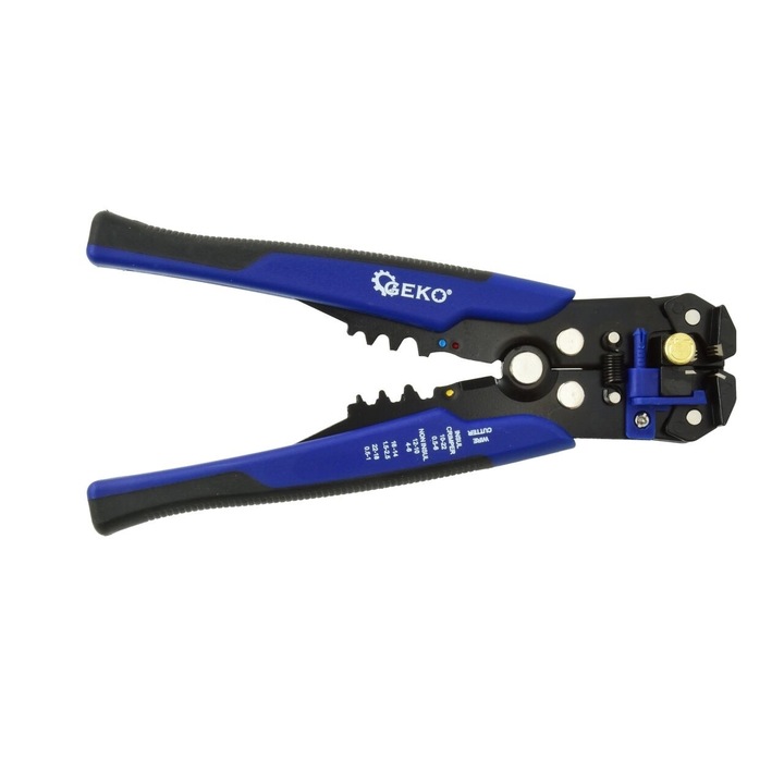 Cleste multifunctional pentru sertizat cabluri 0.2-6mm, Geko G01775