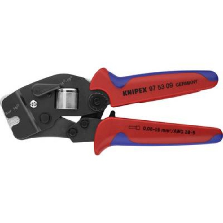Önbeálló krimpelőfogó érvéghüvelyekhez Knipex 975309 (97 53 09)