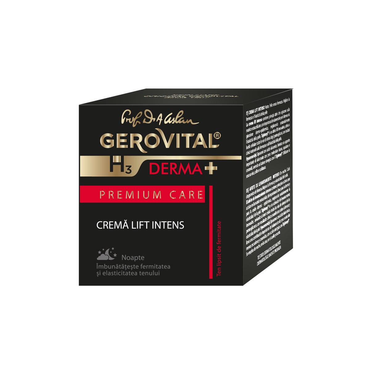 Crema Lift intens Gerovital H3 Derma+ Premium Care 50 ml