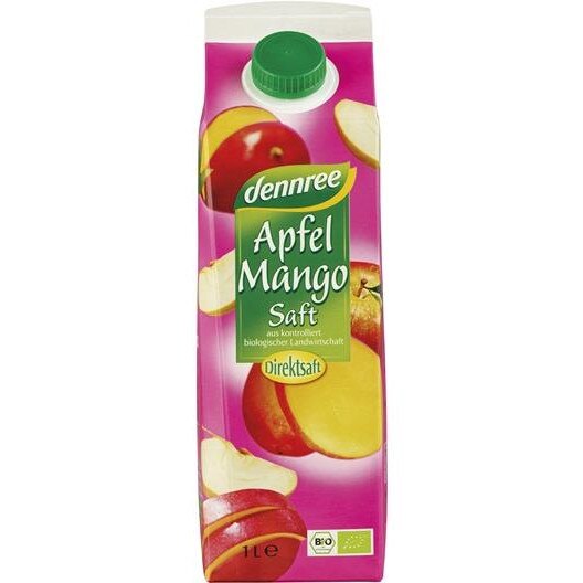 Suc de Mere cu Mango Bio 1L Dennree