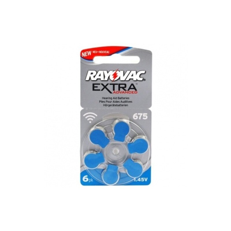 Rayovac 675 Extra Advanced baterii aparate auditive Set 10x Blistere