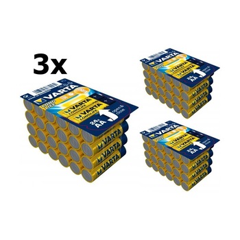 24-Pack - AA R6 Varta Longlife baterii alkaline Set 3x Blister 24-Pack - AA R6 Varta Longlife baterii alkaline Set 3x Blister