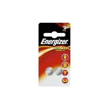 Energizer G10 / LR54 / 189 / AG10 1.5V baterie alcalina plata Set 1x Blister Energizer G10 / LR54 / 189 / AG10 1.5V baterie alcalina plata Set 1x Blister