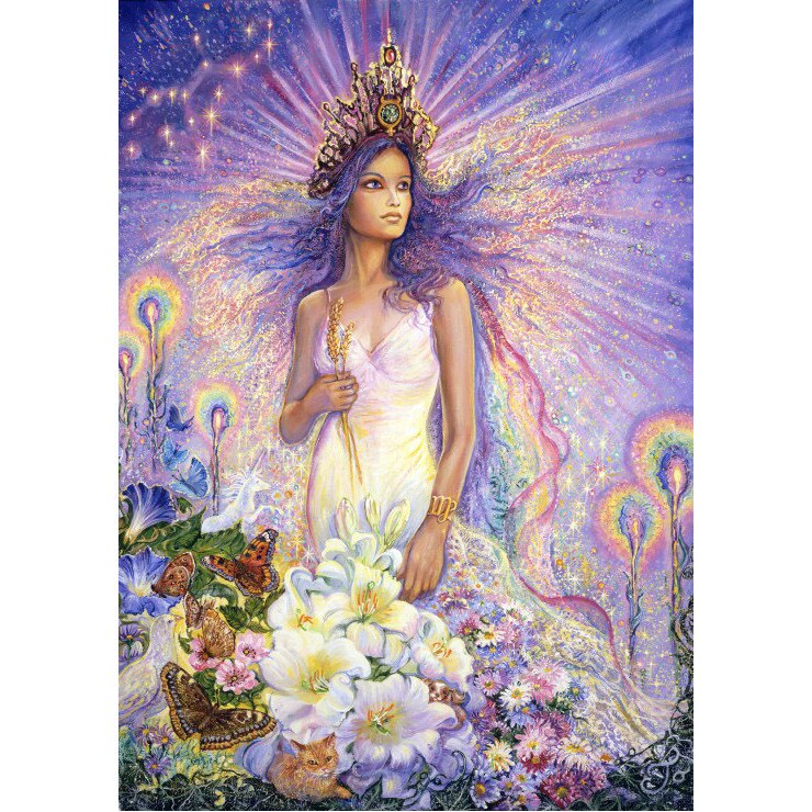 Puzzle Grafika Josephine Wall Zodiac Sign Virgo, 1.000 piese (51531) eMAG.ro