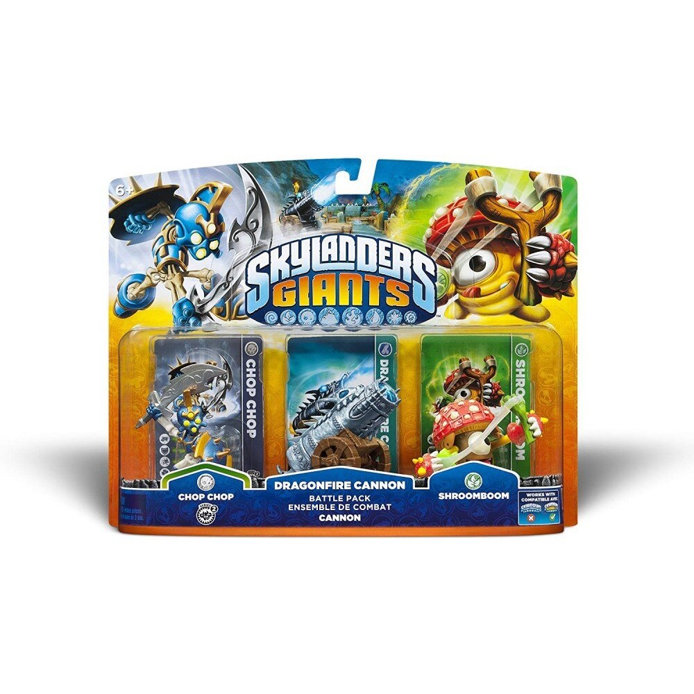 Set Skylanders Giants Dragonfire Cannon Battle Pack
