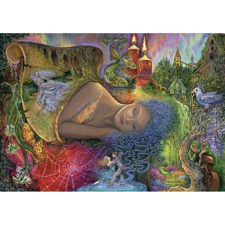 Grafika - Puzzle Josephine Wall: Színes álmodozás - 1 500 darab