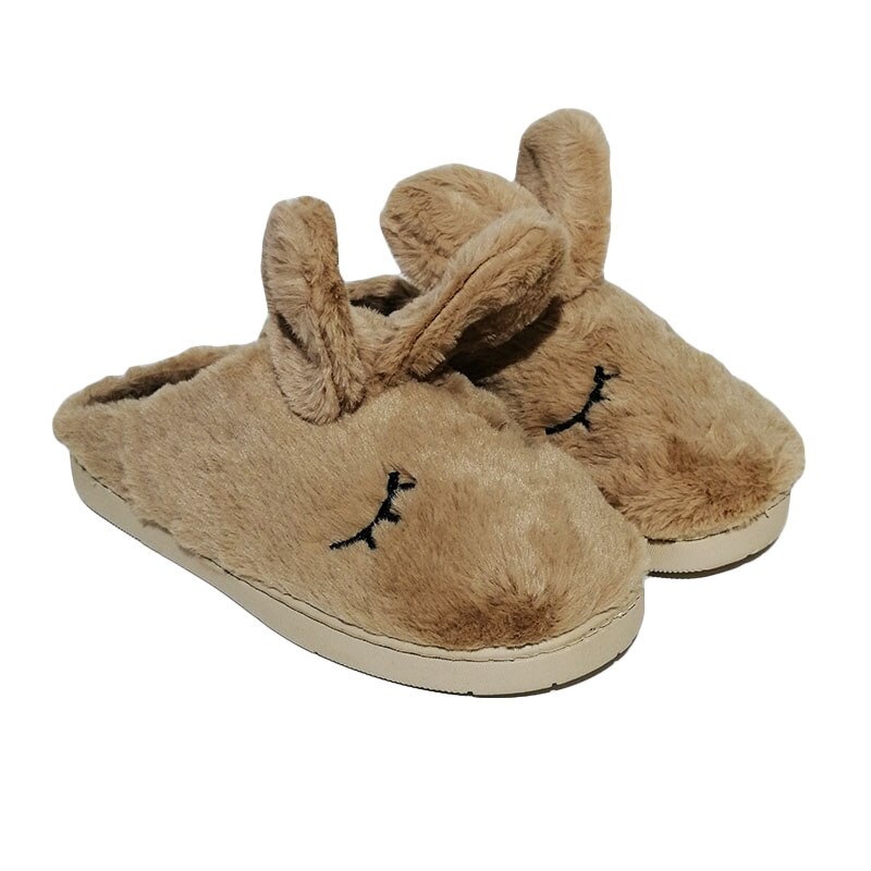 Papuci casa dama Plush, Bej, 36-37