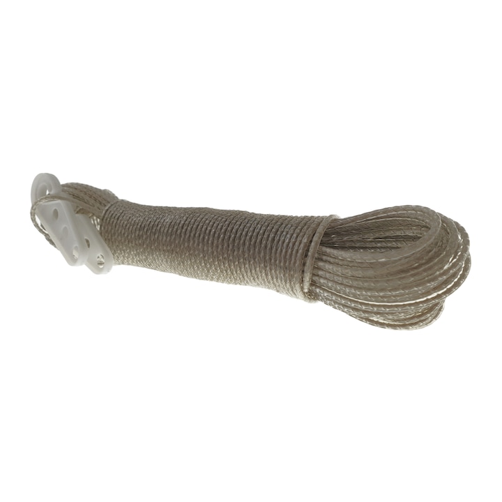 Sfoara polipropilena, fir rasucit,10mx3mm, galbena Galben 3 mm