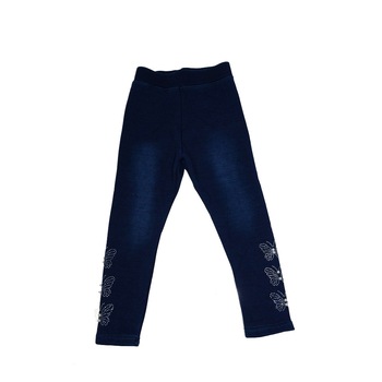 Pantaloni lungi pentru fete Happy House WB-2381, Albastru, 104 Pantaloni lungi pentru fete Happy House WB-2381, Albastru, 104