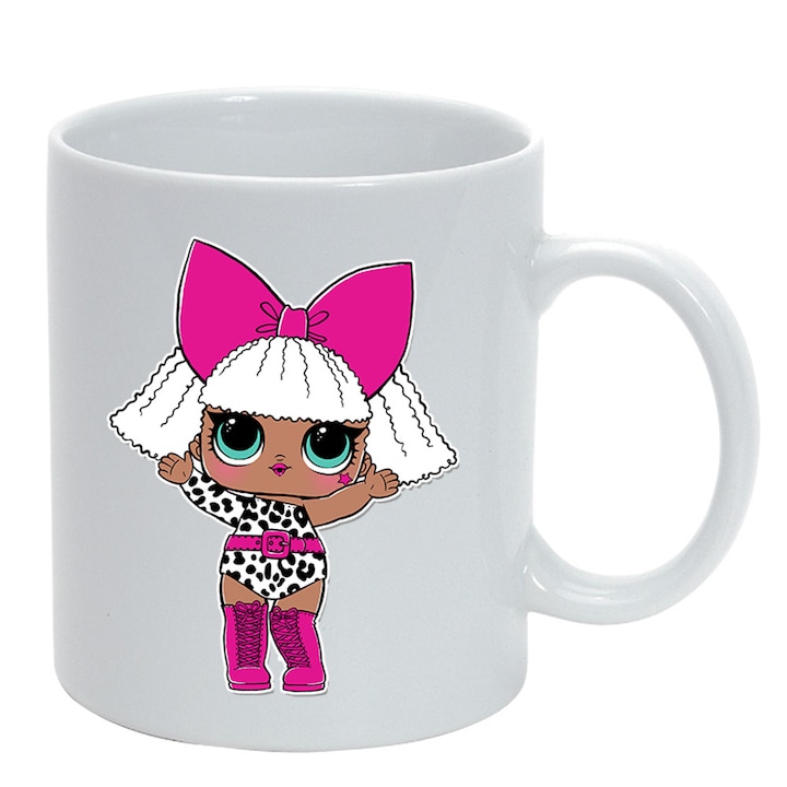 Cana personalizata LOL,129, ceramica, 330 ml