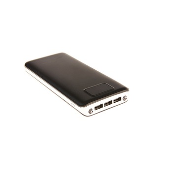 Acumulator Extern 9600 mAh, Display Digital, Lanterna LEDx2, 3 x USB, MicroUSB, ZYT-12, Negru Acumulator Extern 9600 mAh, Display Digital, Lanterna LEDx2, 3 x USB, MicroUSB, ZYT-12, Negru
