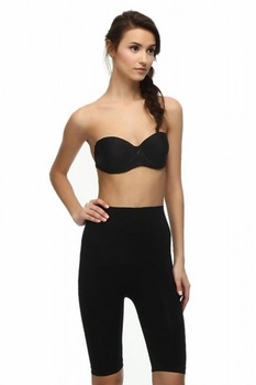 Burtiera modelatoare cu pantalon NBB 2460, Negru, Negru Burtiera modelatoare cu pantalon NBB 2460, Negru, Negru