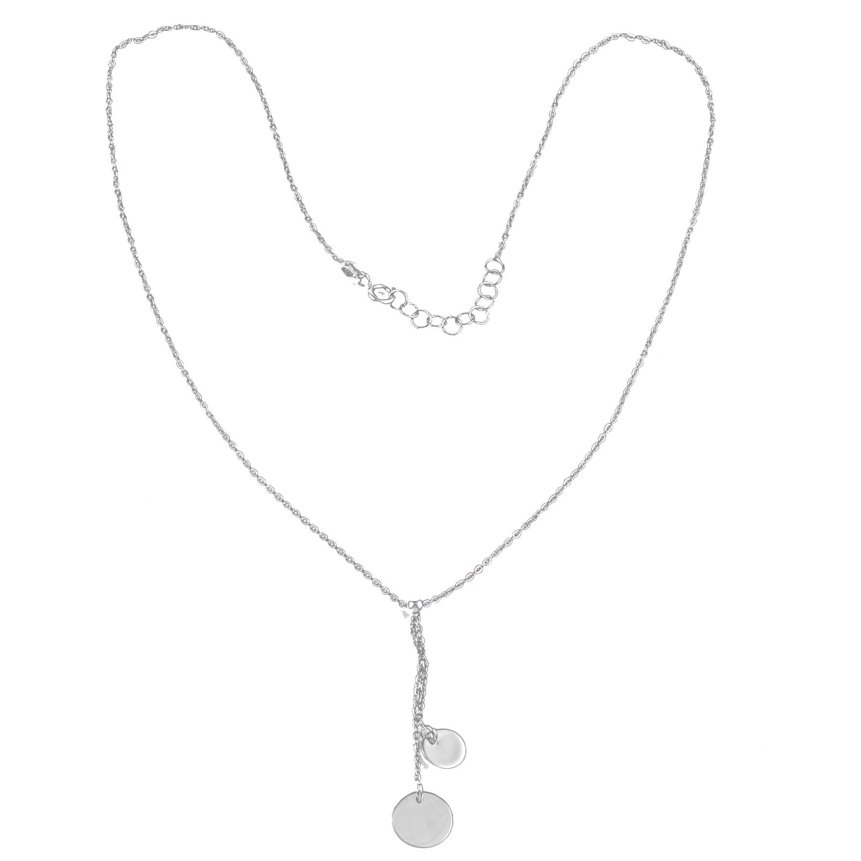 Lantisor F&F argint 925, 2 Banuti