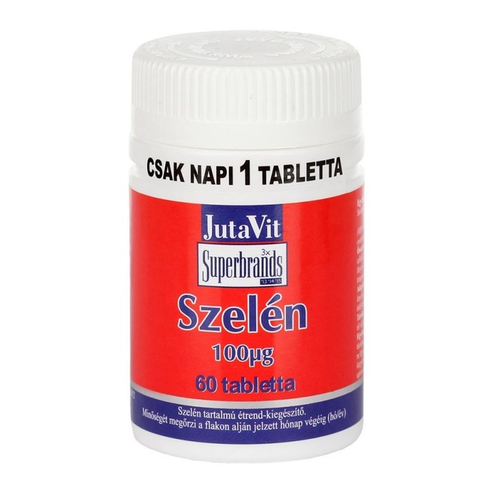 Tablete Seleniu 100ug , Jutavit ,60buc