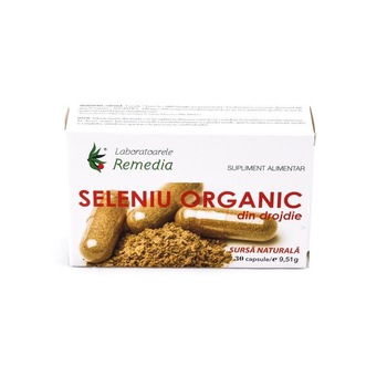 Seleniu Organic din drojdie, 30 capsule, Remedia Seleniu Organic din drojdie, 30 capsule, Remedia
