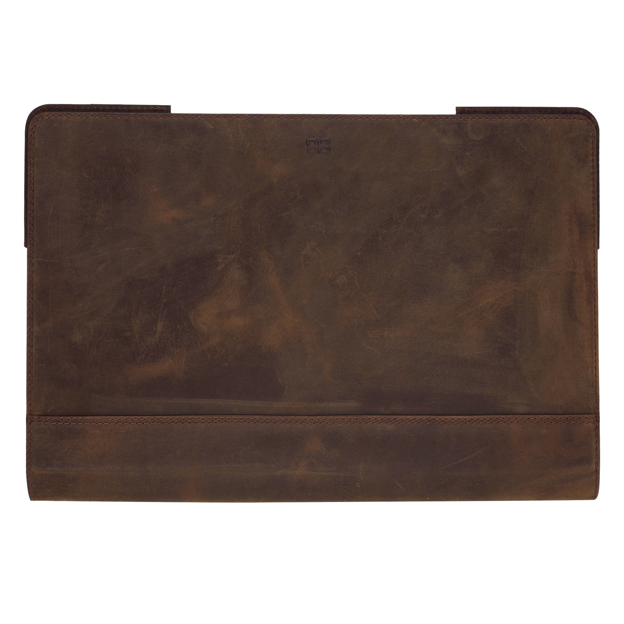 Husa slim soft cover piele naturala, MacBook Pro 15 inch (2019, 2018, 2017, late 2016, Touch bar) Bouletta, culoare Antique coffee