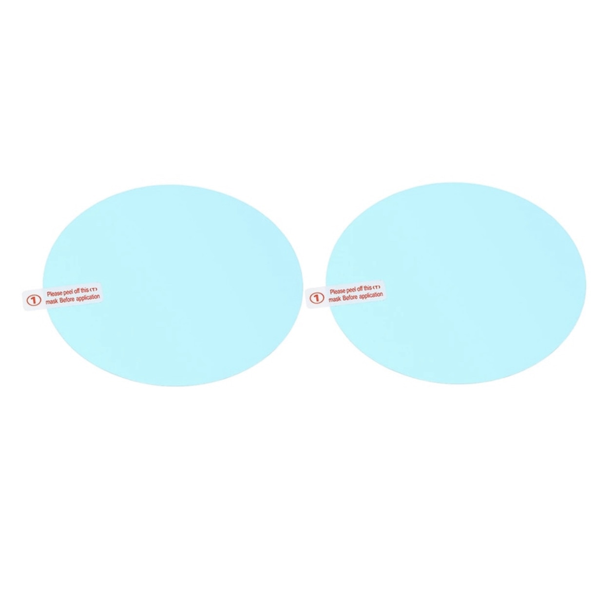 Set 2 bucati folii anti aburire pentru oglinda auto , moto , universala , tehnologie nano particule