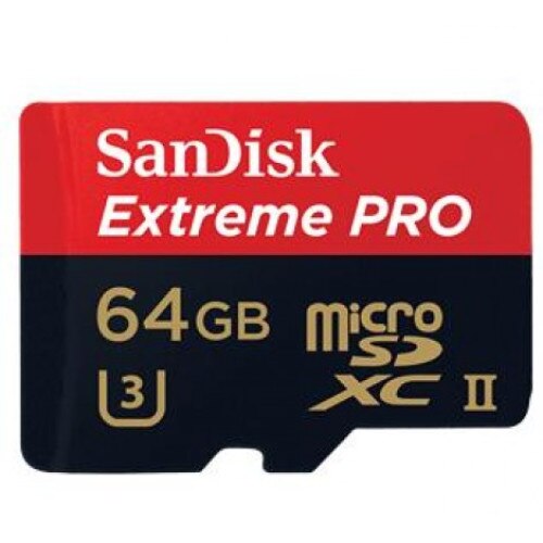 George Stevenson Premise tenant Card de memorie SanDisk Micro SDXC Extreme Pro, 64 GB, UHS-I U3, adaptor SD,  100 MB/s - eMAG.ro