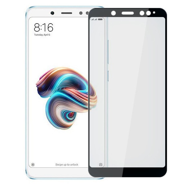 Folie de protectie full screen 3D AKASHI Xiaomi Redmi Note 5 Black