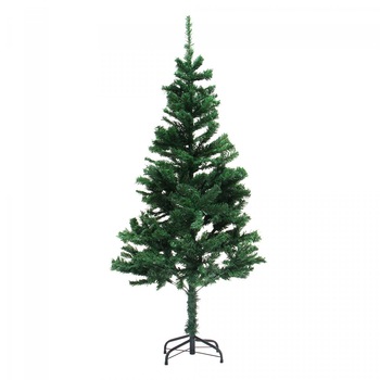 Brad artificial de Craciun Verde , Inaltime 150cm , Stativ incorporat Brad artificial de Craciun Verde , Inaltime 150cm , Stativ incorporat