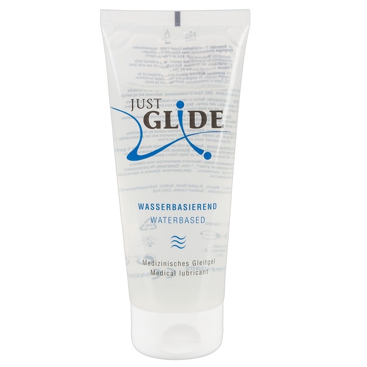 Лубрикант Just Glide, На водна основа, 200 мл