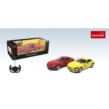 Masina cu telecomanda 1:14 Mercedes-AMG GT - Rastar Masina cu telecomanda 1:14 Mercedes-AMG GT - Rastar