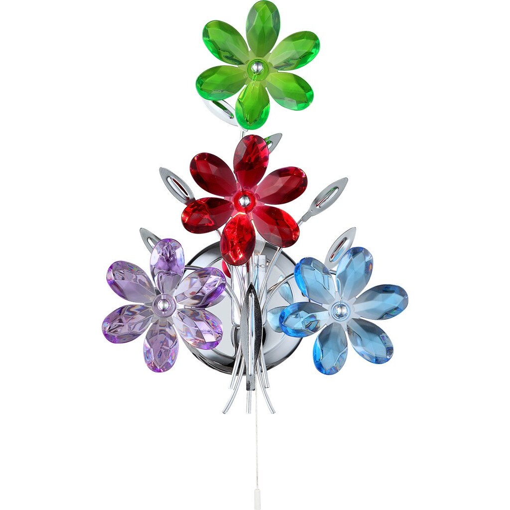 Aplica RAINBOW AP-48469-8W, 1 x E14, 40W, 230V, Intrerupator