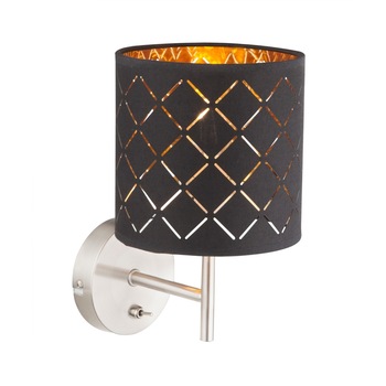 Aplica CLARKE AP-84770W, 1 x E14, 40W, 230V, Intrerupator Aplica CLARKE AP-84770W, 1 x E14, 40W, 230V, Intrerupator