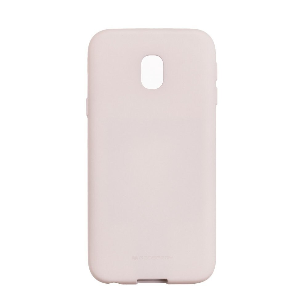 Husa de protectie Mercury, Goospery Soft Feeling, pentru Samsung Galaxy J3 2017, TPU, Bej