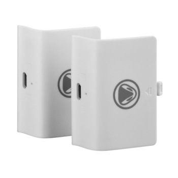 Set 2 acumulatori Snakebyte pentru controller Xbox One, 700 mAh, Alb Set 2 acumulatori Snakebyte pentru controller Xbox One, 700 mAh, Alb