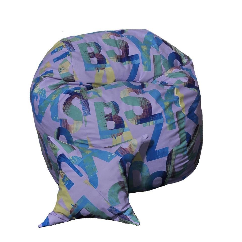 Set Fotoliu (Mediu) Matusalem + Perna decorativa - Serenity (Gama Premium) husa detasabila, Transformabil in pat, Fabricat in Romania, umplut cu fulgi de burete memory mix®, marca Pufrelax