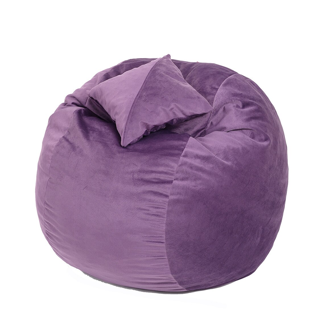 Set Fotoliu (Mare) King Size + Perna decorativa - Amethyst (Gama Diamond) husa detasabila, Transformabil in pat, Fabricat in Romania, umplut cu fulgi de burete memory mix®, marca Pufrelax